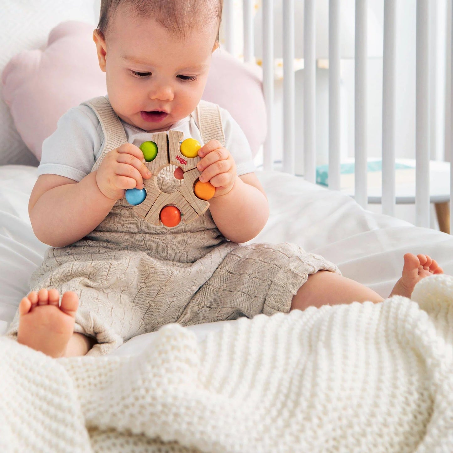 HABA - Clutching Toy Ball Wheel Grasping Toy