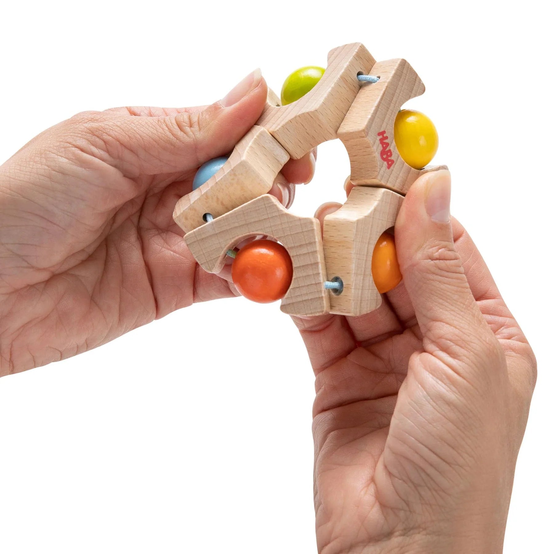 HABA - Clutching Toy Ball Wheel Grasping Toy - HABA - littleyoyo.ca