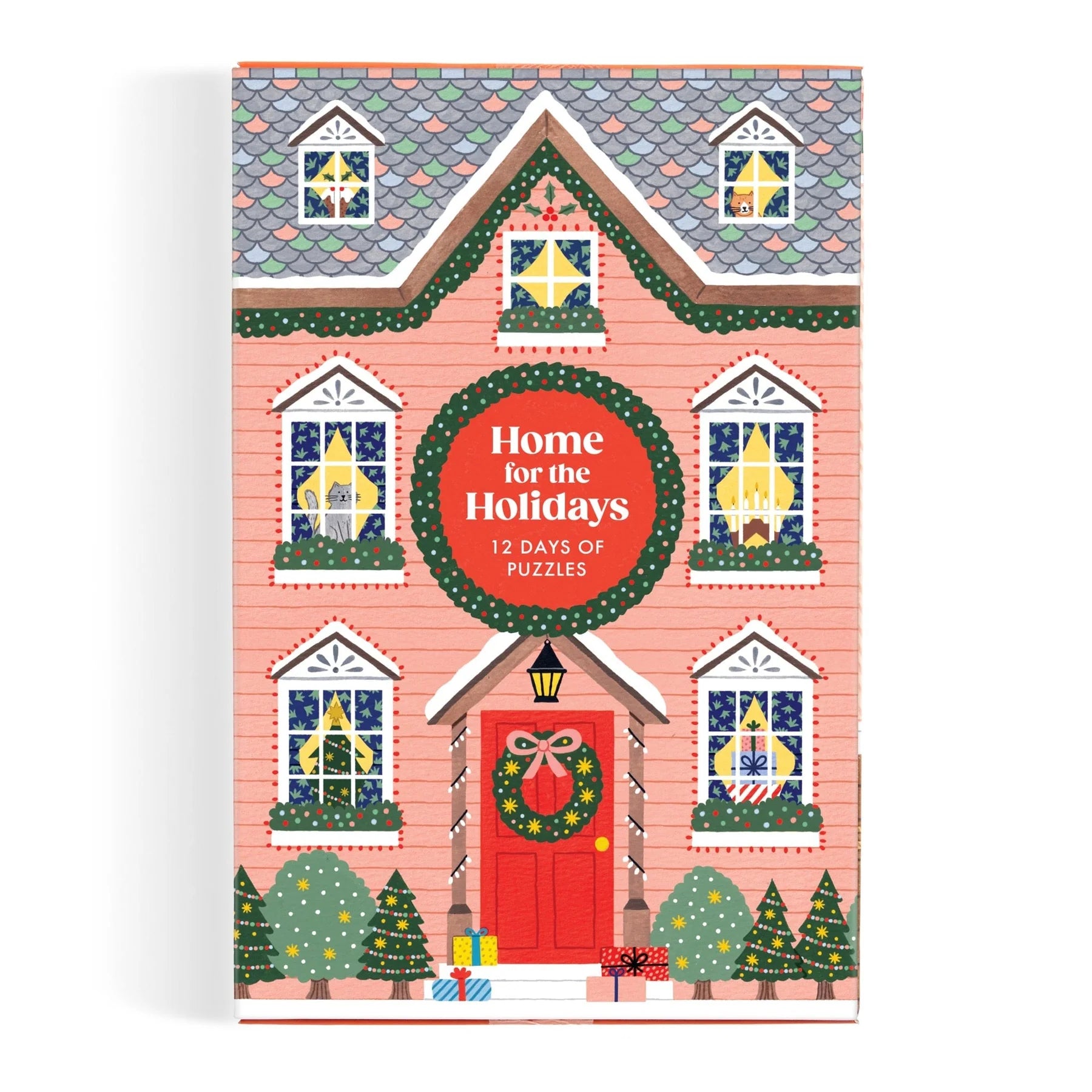 Home for the Holidays Advent Puzzle Calendar - 500pc Jigsaw Puzzle - Galison - littleyoyo.ca
