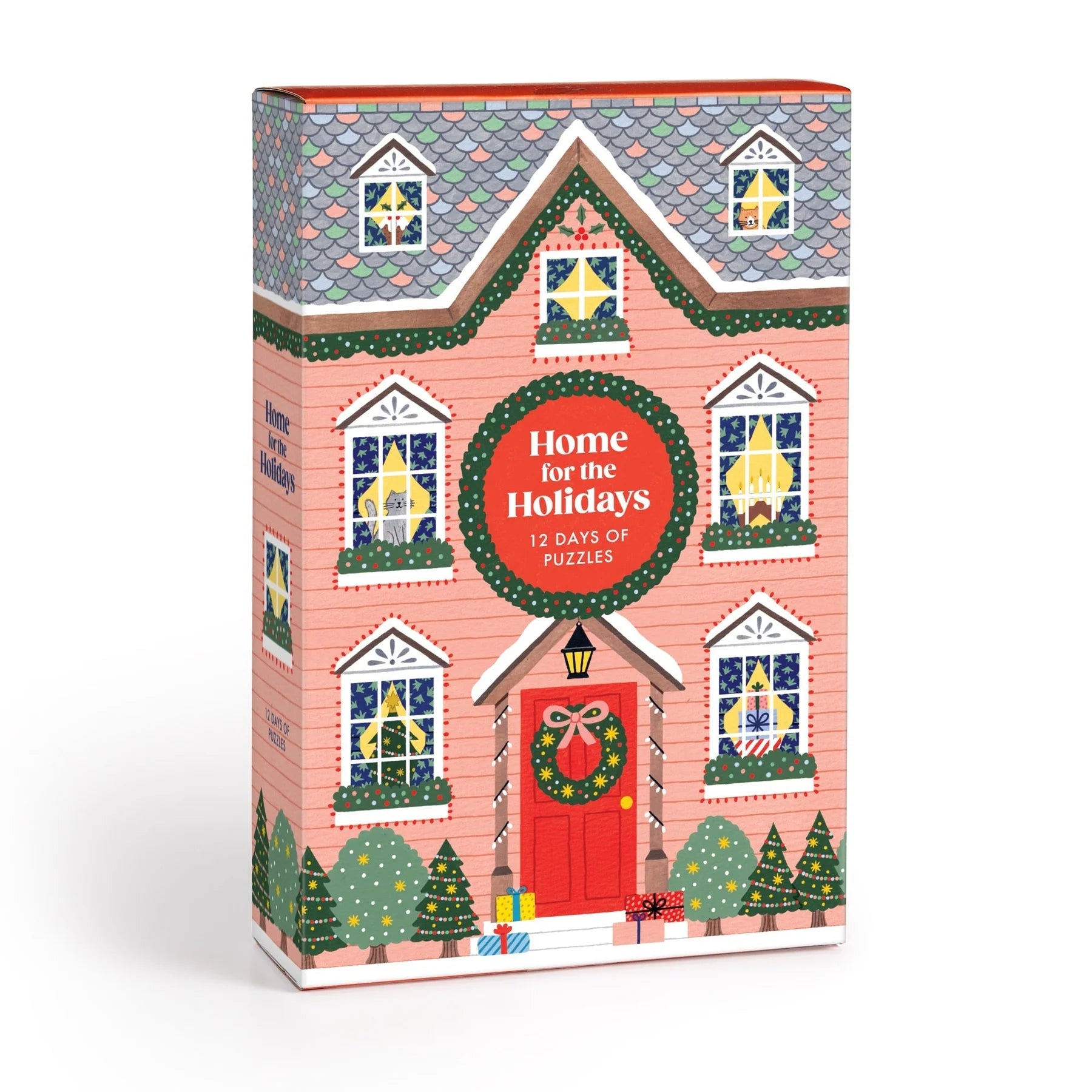 Home for the Holidays Advent Puzzle Calendar - 500pc Jigsaw Puzzle - Galison - littleyoyo.ca