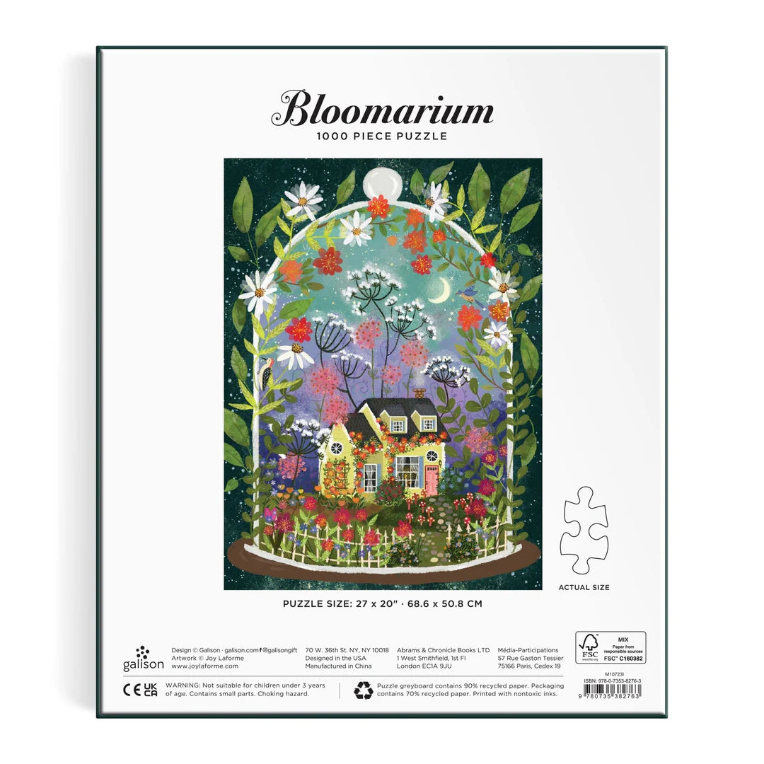 Joy Laforme Bloomarium - 1000pc Jigsaw Puzzle - Galison - littleyoyo.ca