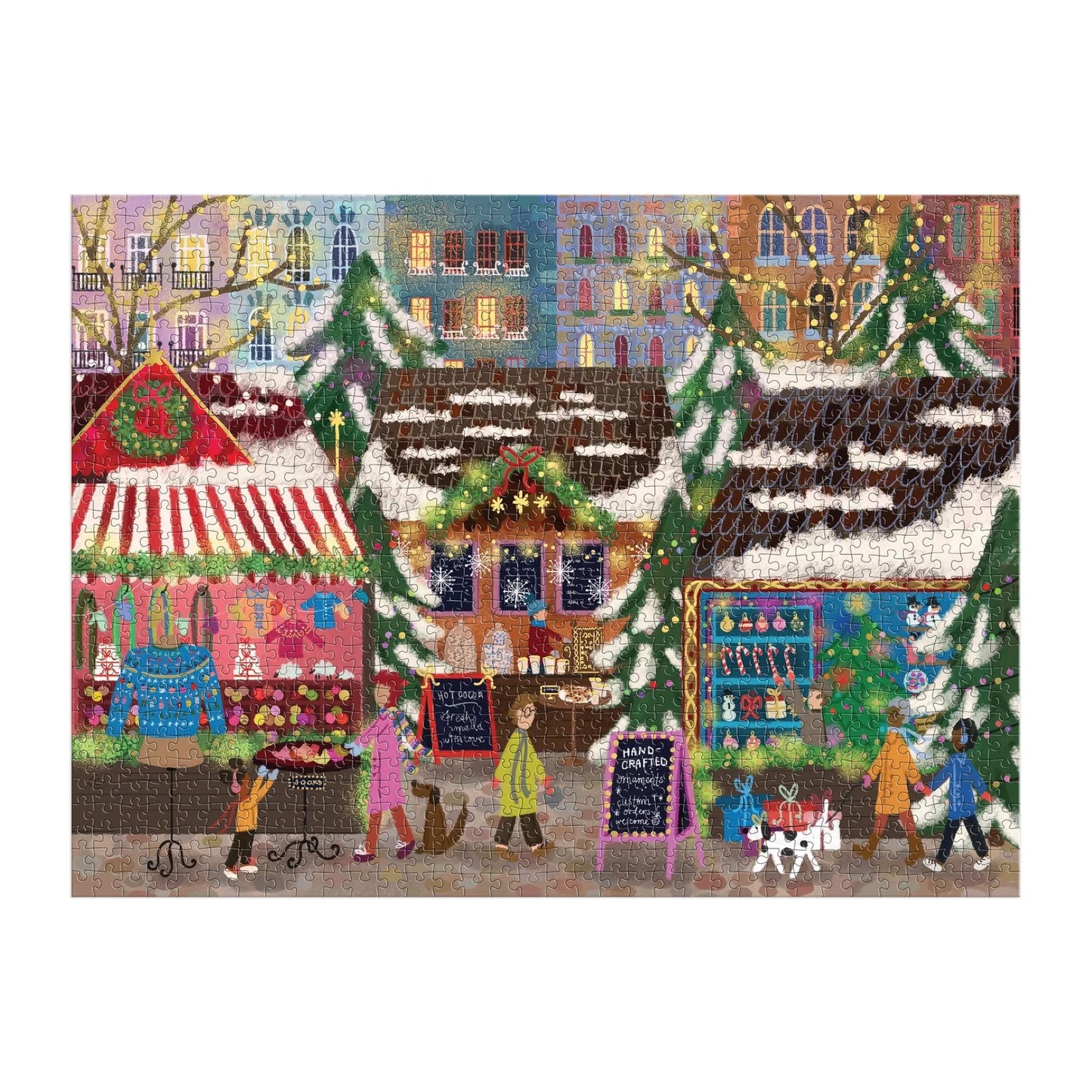 Joy Laforme Merry Market - 1000pc Foil Jigsaw Puzzle