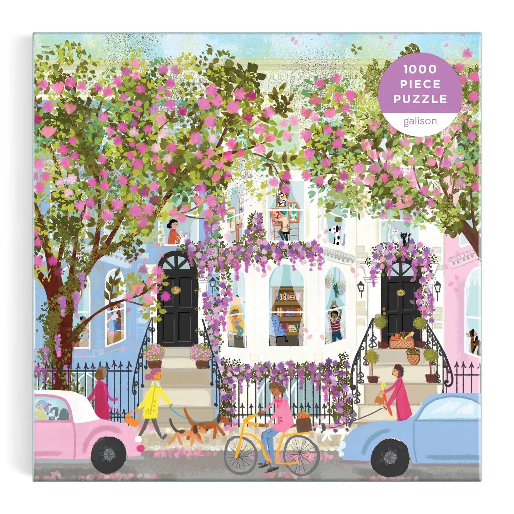 Joy Laforme Spring Terrace- 1000pc Jigsaw Puzzle - Galison - littleyoyo.ca