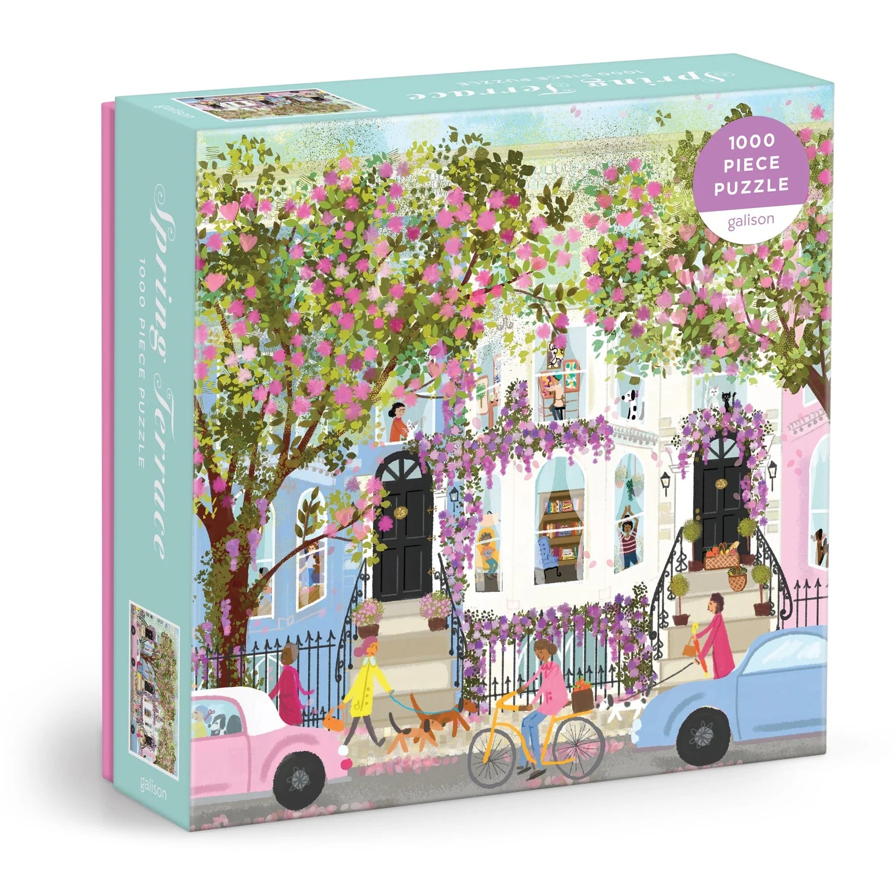 Joy Laforme Spring Terrace- 1000pc Jigsaw Puzzle - Galison - littleyoyo.ca