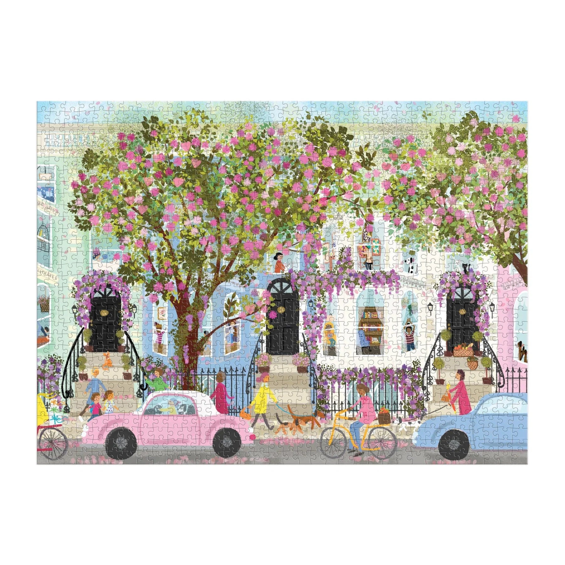 Joy Laforme Spring Terrace- 1000pc Jigsaw Puzzle - Galison - littleyoyo.ca