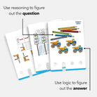 HABA - Logic! Case Expansion Set - Construction Site - HABA - littleyoyo.ca