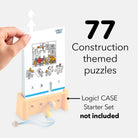 HABA - Logic! Case Expansion Set - Construction Site - HABA - littleyoyo.ca