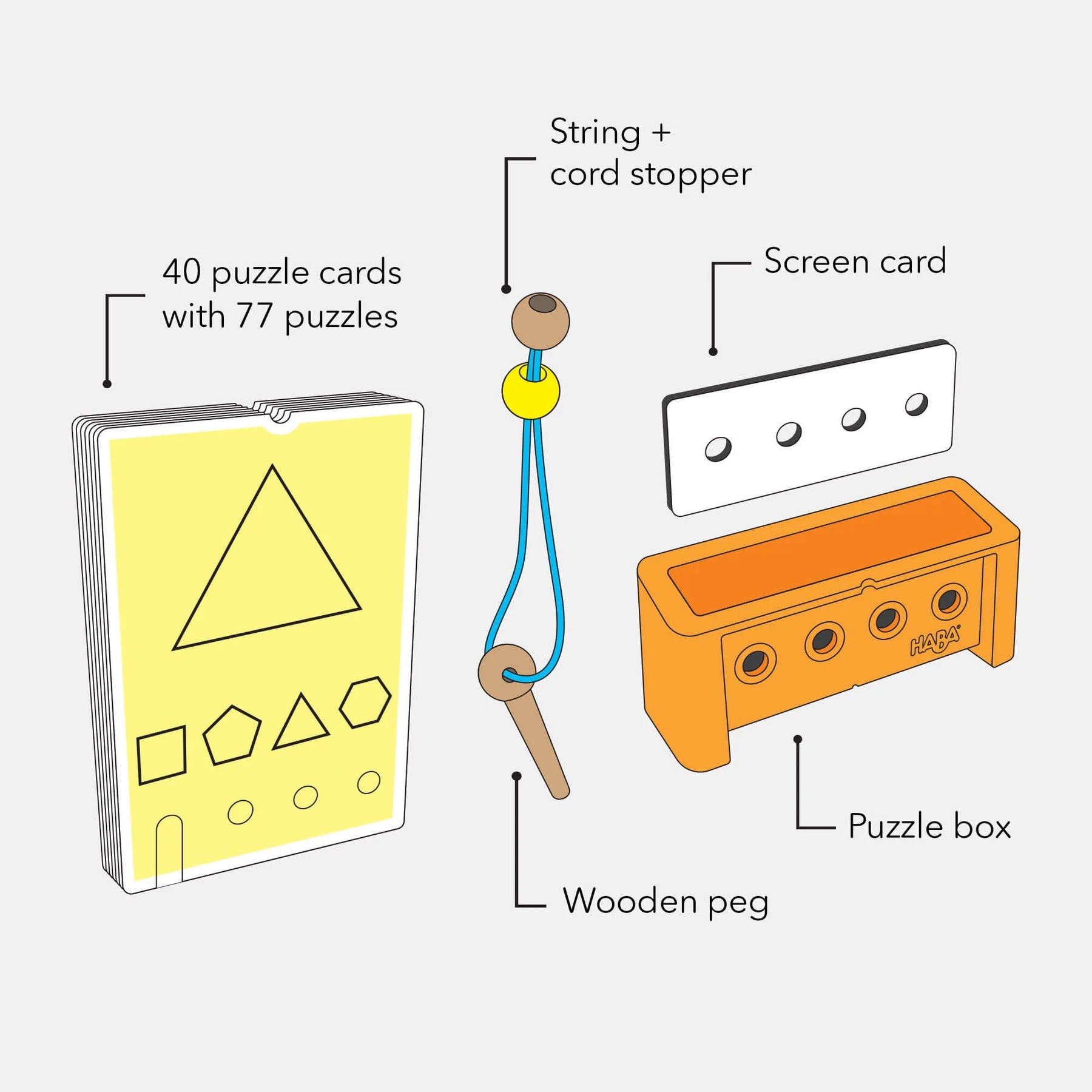 HABA - Logic! Case Starter 7+ - HABA - littleyoyo.ca