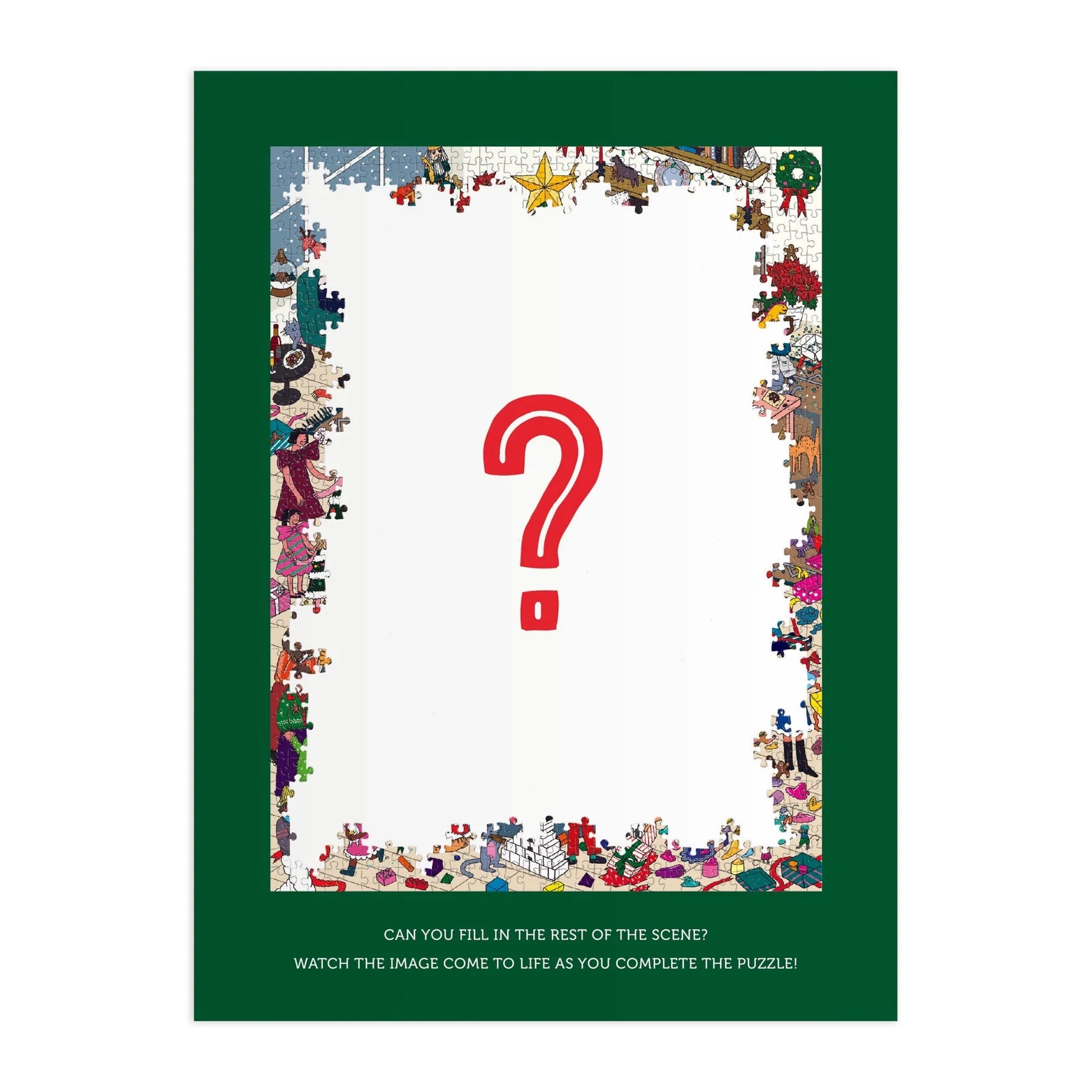 Merry In The Making - 1000pc Surprise Jigsaw Puzzle - Galison - littleyoyo.ca