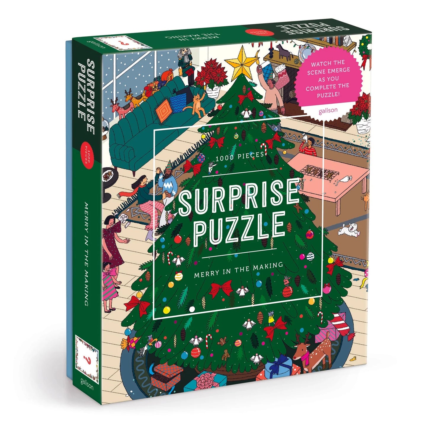 Merry In The Making - 1000pc Surprise Jigsaw Puzzle