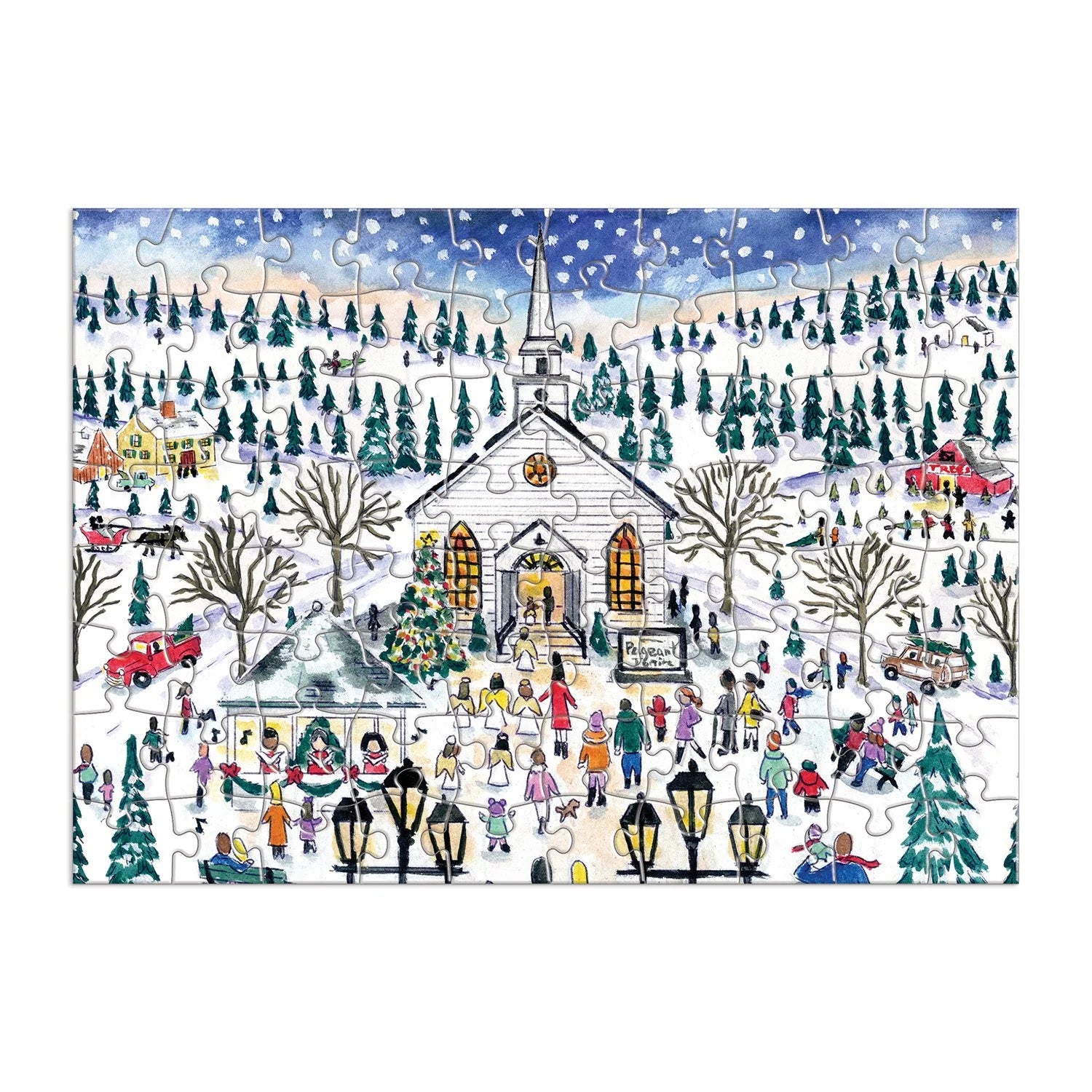 Michael Storrings 12 Days of Christmas Advent Puzzle Calendar - Galison - littleyoyo.ca