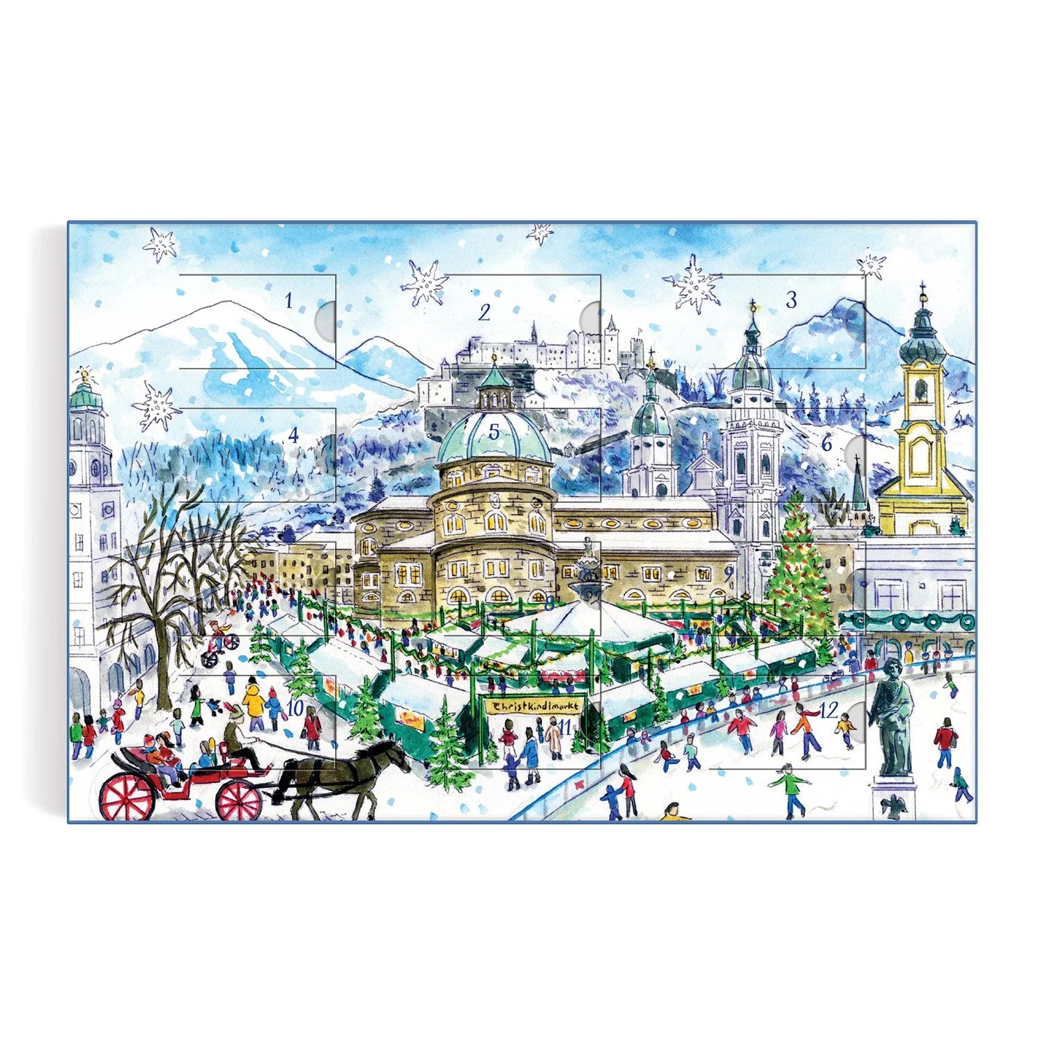Michael Storrings 12 Days of Christmas Advent Puzzle Calendar - Galison - littleyoyo.ca