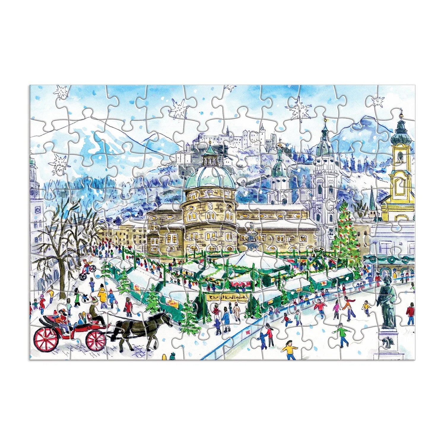 Michael Storrings 12 Days of Christmas Advent Puzzle Calendar - Galison - littleyoyo.ca