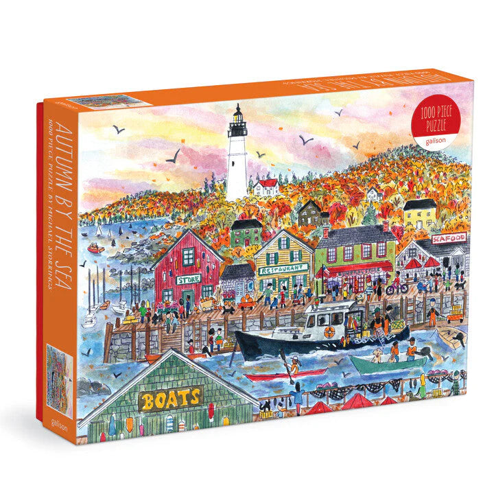 Michael Storrings Autumn By the Sea- 1000 Piece Jigsaw Puzzle