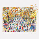 Michael Storrings Fall in Central Park - 1000 Piece Jigsaw Puzzle - Galison - littleyoyo.ca