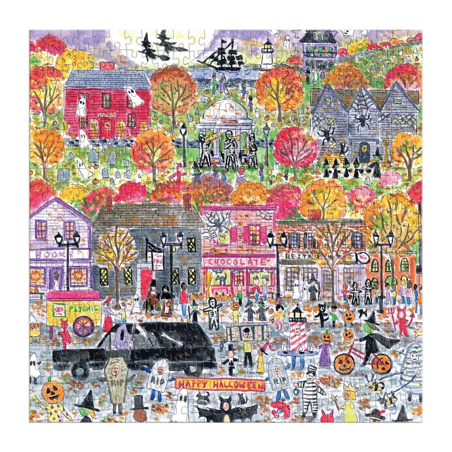 Michael Storrings Halloween Parade - 500pc Jigsaw Puzzle