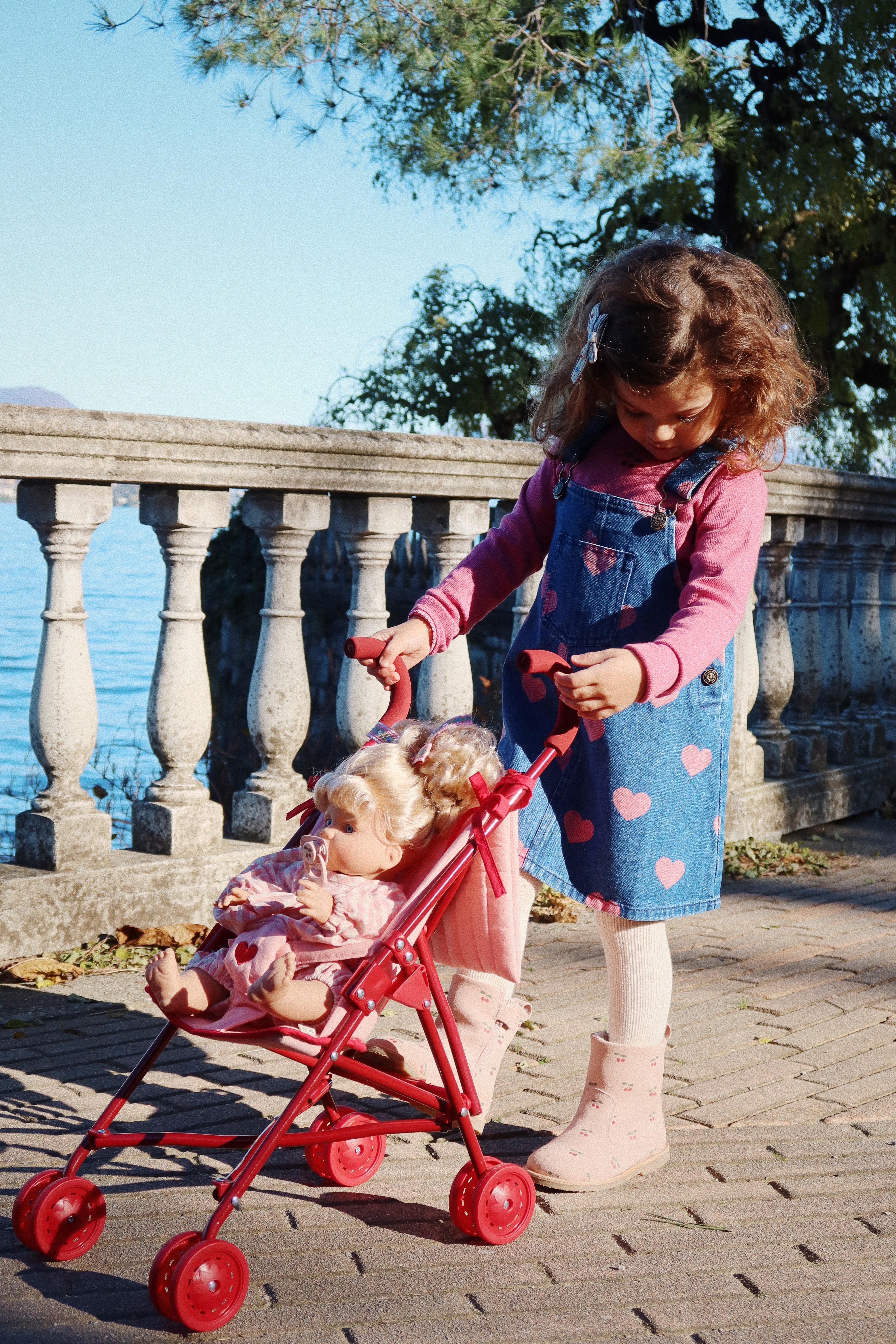 Konges Slojd - Doll Stroller - Mellow Rose - Konges Slojd - littleyoyo.ca