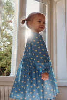 Konges Slojd - Vida Dress GOTS - Aisuru Blue - Konges Slojd - littleyoyo.ca