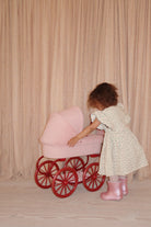 Konges Slojd - Minnie Lulu Doll Pram - Strawberry Ice - Konges Slojd - littleyoyo.ca