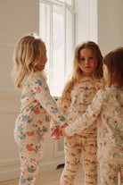 Konges Slojd - Basic Blouse/Pants PJ Set - Sugar Pie - Konges Slojd - littleyoyo.ca