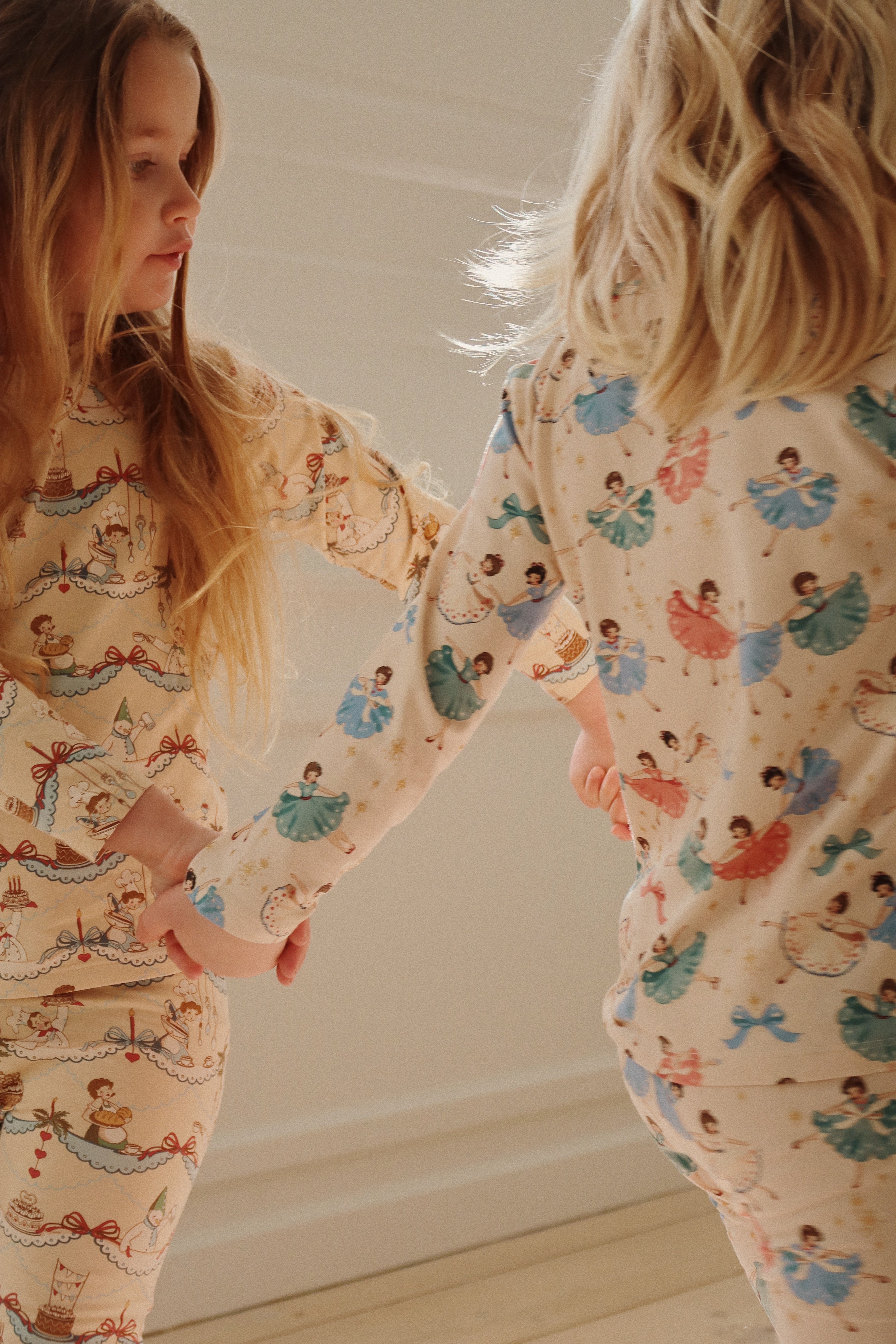 Konges Slojd - Basic Blouse/Pants PJ Set - Sugar Pie - Konges Slojd - littleyoyo.ca