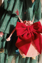 Konges Slojd - Yvonne Christmas Dress - Hunter Green - Konges Slojd - littleyoyo.ca