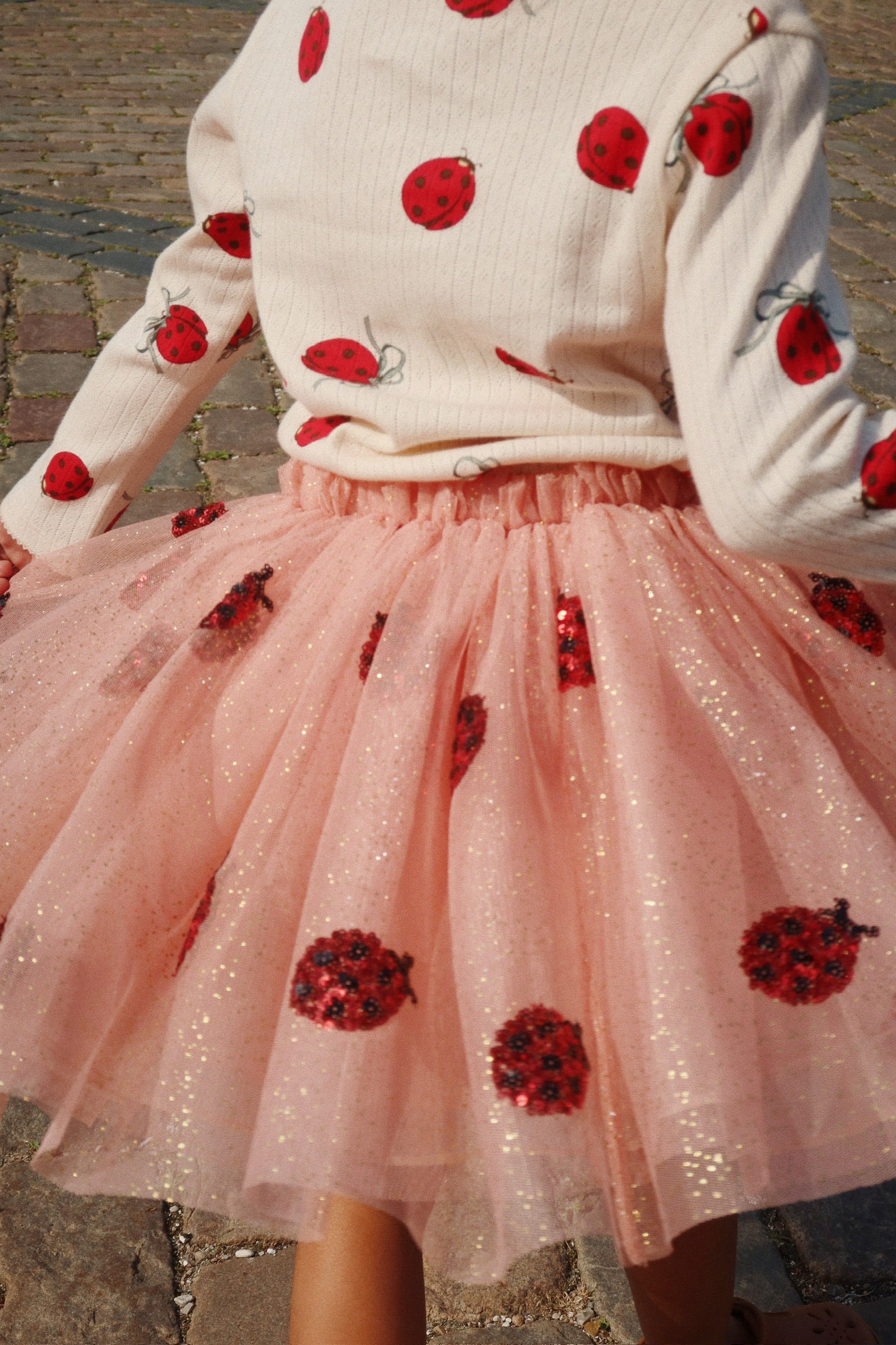 Konges Slojd - Yvonne Ladybug Skirt - Konges Slojd - littleyoyo.ca
