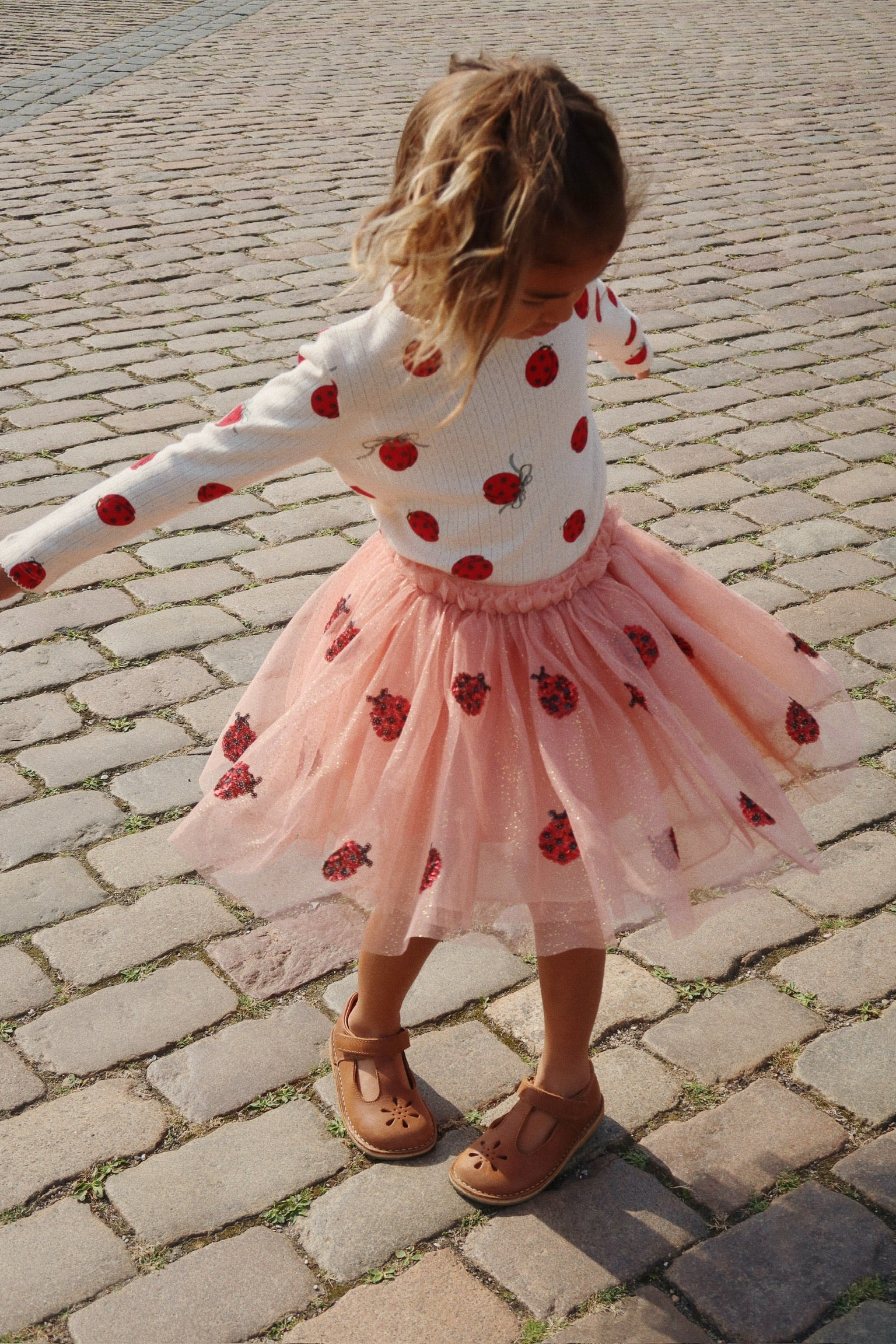Konges Slojd - Yvonne Ladybug Skirt - Konges Slojd - littleyoyo.ca