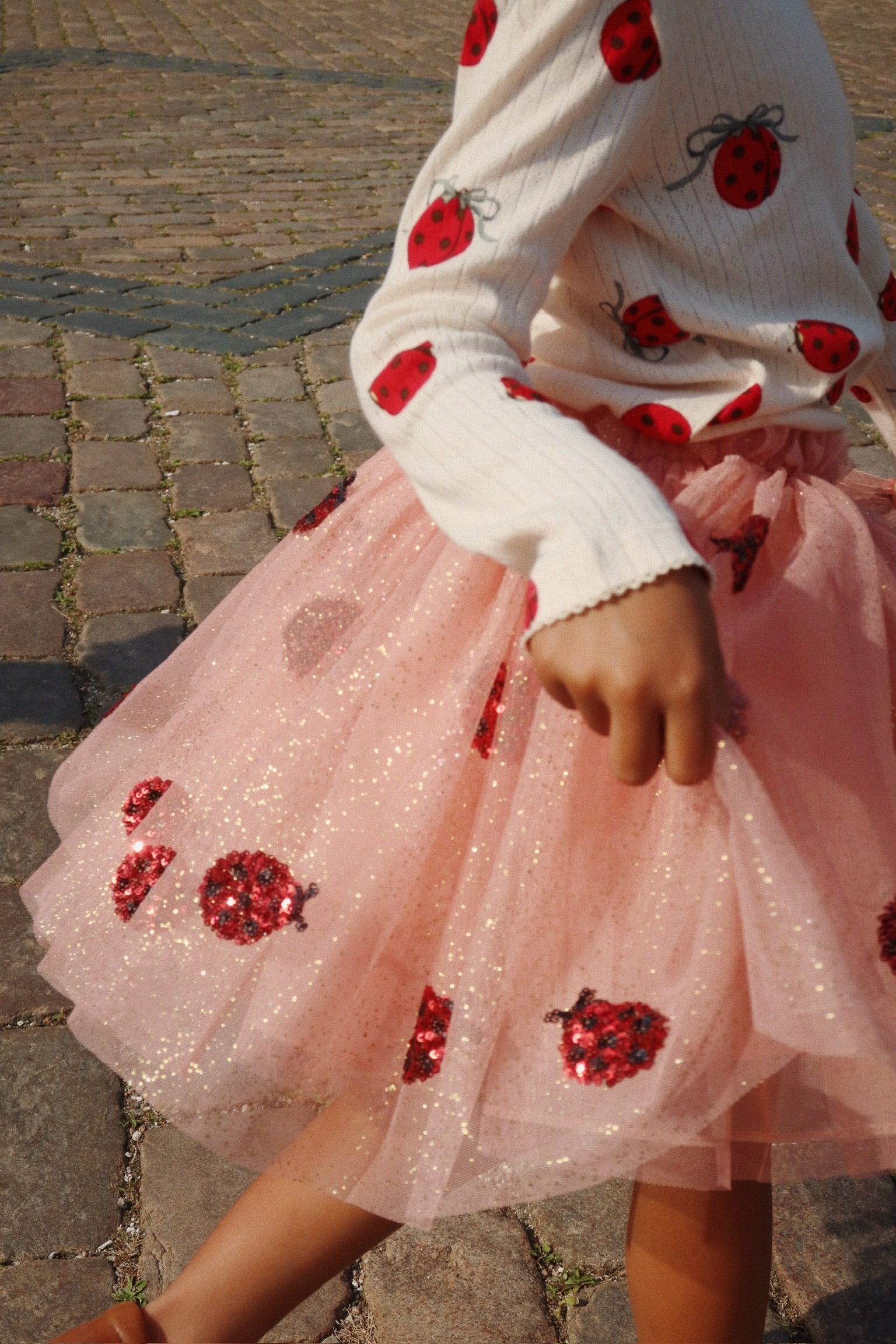 Konges Slojd - Yvonne Ladybug Skirt - Konges Slojd - littleyoyo.ca