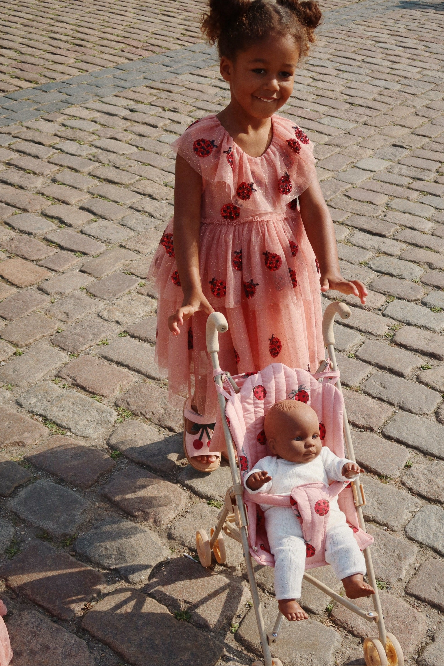 Konges Slojd - Yvoone Ladybug Dress - Konges Slojd - littleyoyo.ca