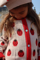 Konges Slojd - Belou Knit Ladybug Cardigan - Konges Slojd - littleyoyo.ca