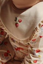 Konges Slojd - Basic 2 Pack Frill Bib -Marmalade - Konges Slojd - littleyoyo.ca