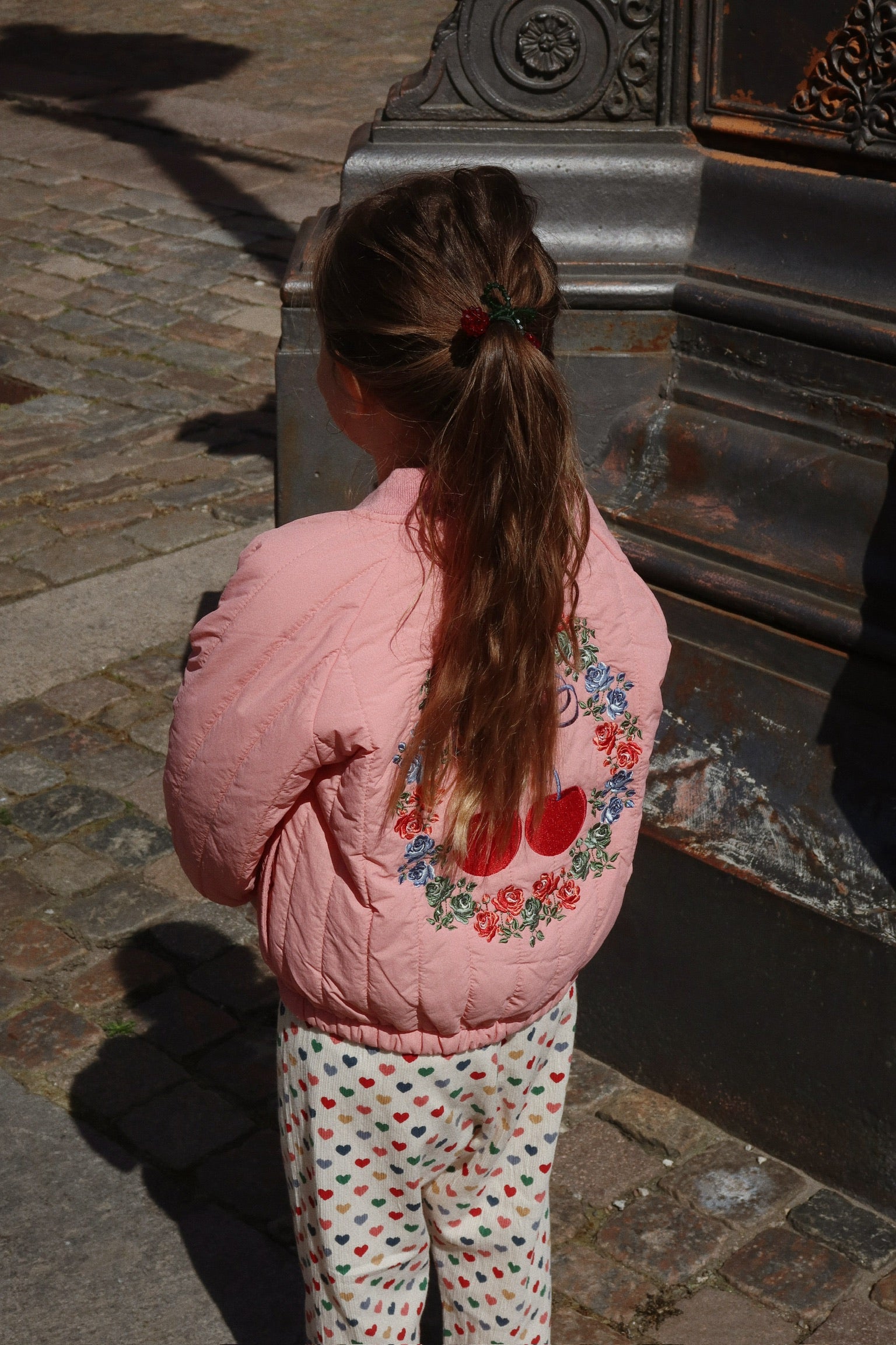 Konges Slojd - Juno Bomber Jacket - Strawberry Ice - Konges Slojd - littleyoyo.ca