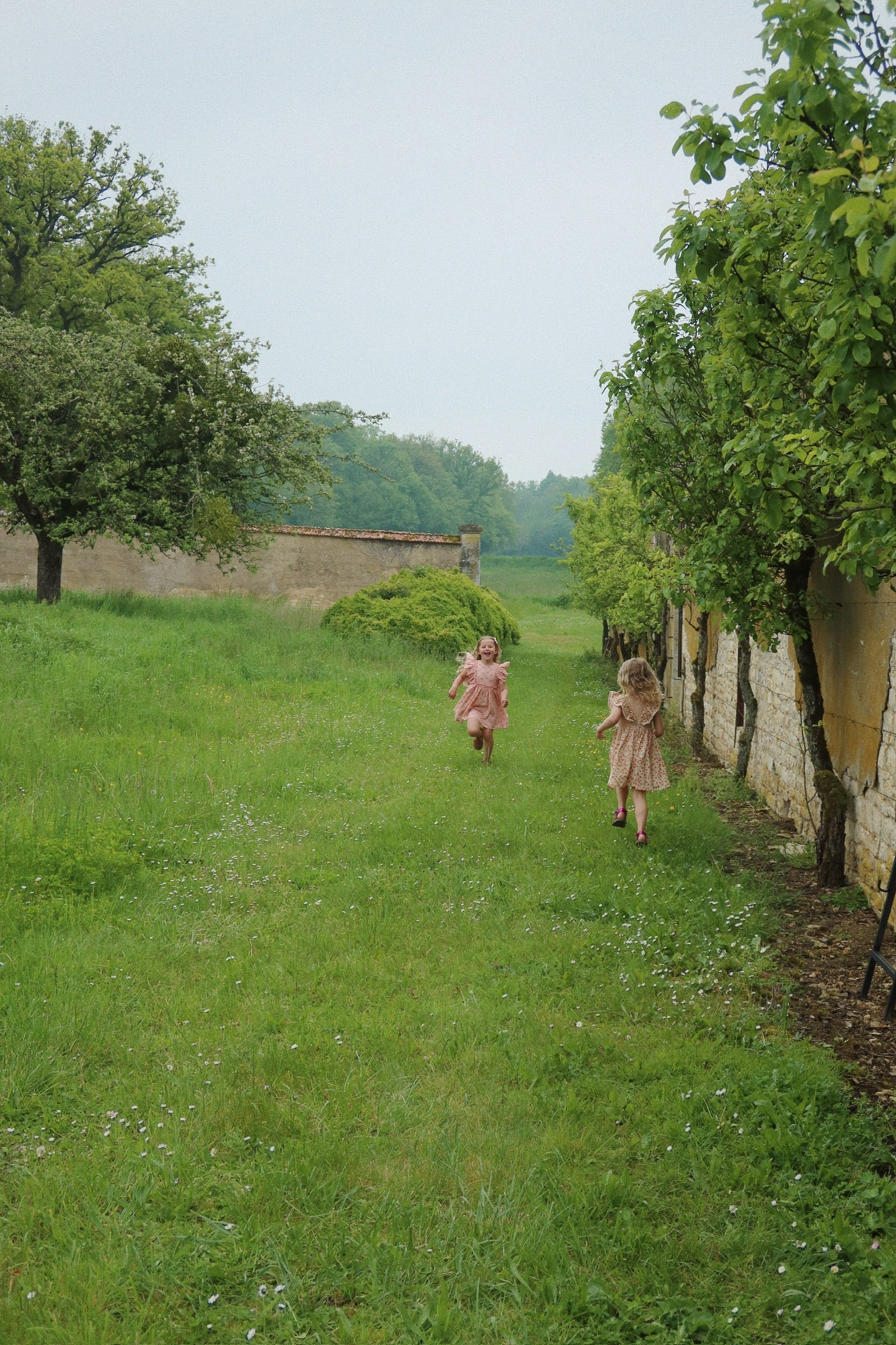 Konges Slojd - Ava Bow Dress GOTS - Lacy Pink - Konges Slojd - littleyoyo.ca
