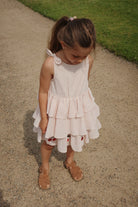 Konges Slojd - Ellie Dress GOTS - Peony Stripe - Konges Slojd - littleyoyo.ca