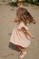 Konges Slojd - Coco Dress GOTS - Cherry Pink Motif - Konges Slojd - littleyoyo.ca