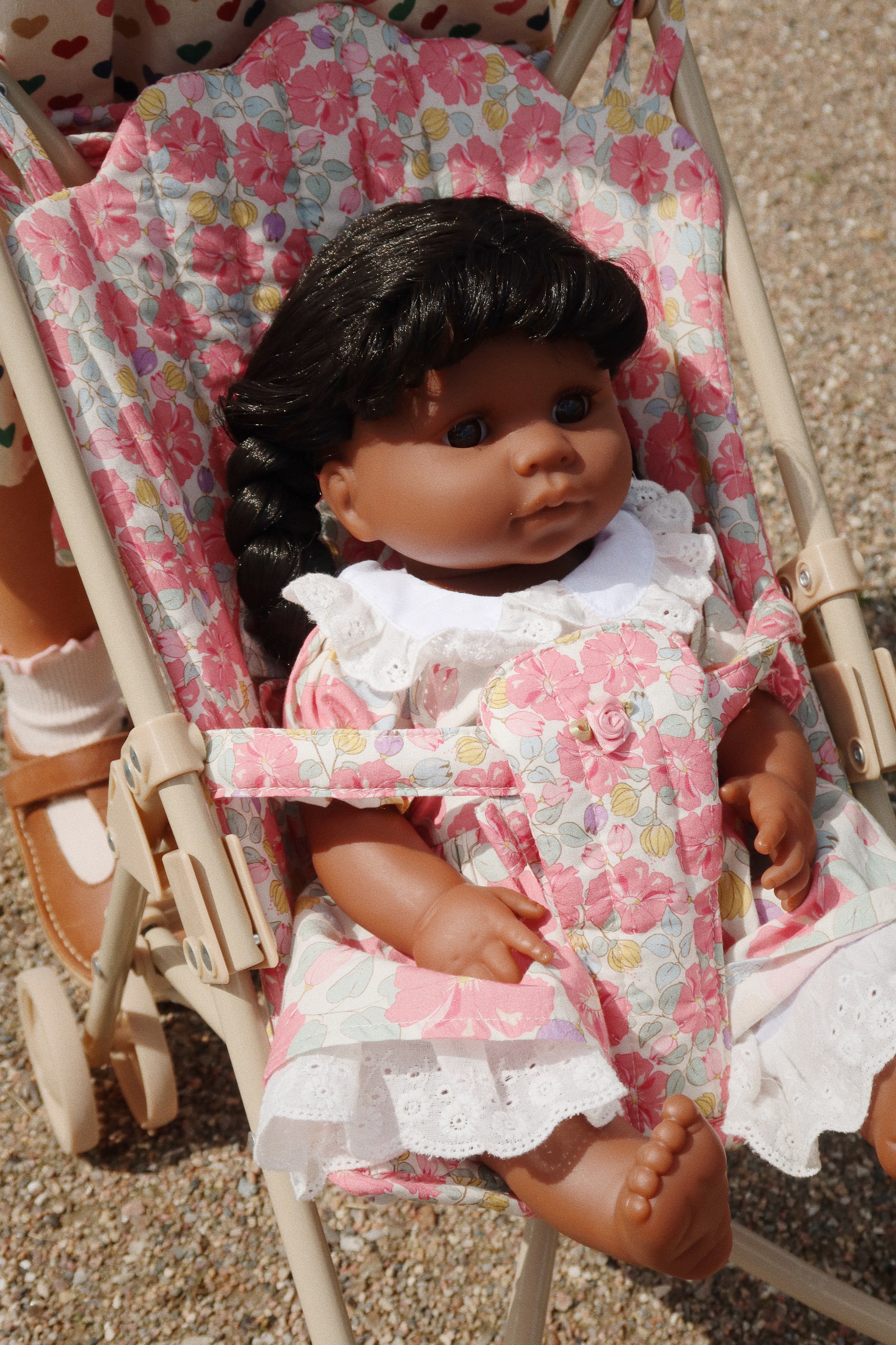 Konges Slojd - Doll Stroller - Rose Anglaise - Konges Slojd - littleyoyo.ca