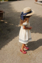 Konges Slojd - Allie Sailor Dress GOTS - Optic White - Konges Slojd - littleyoyo.ca