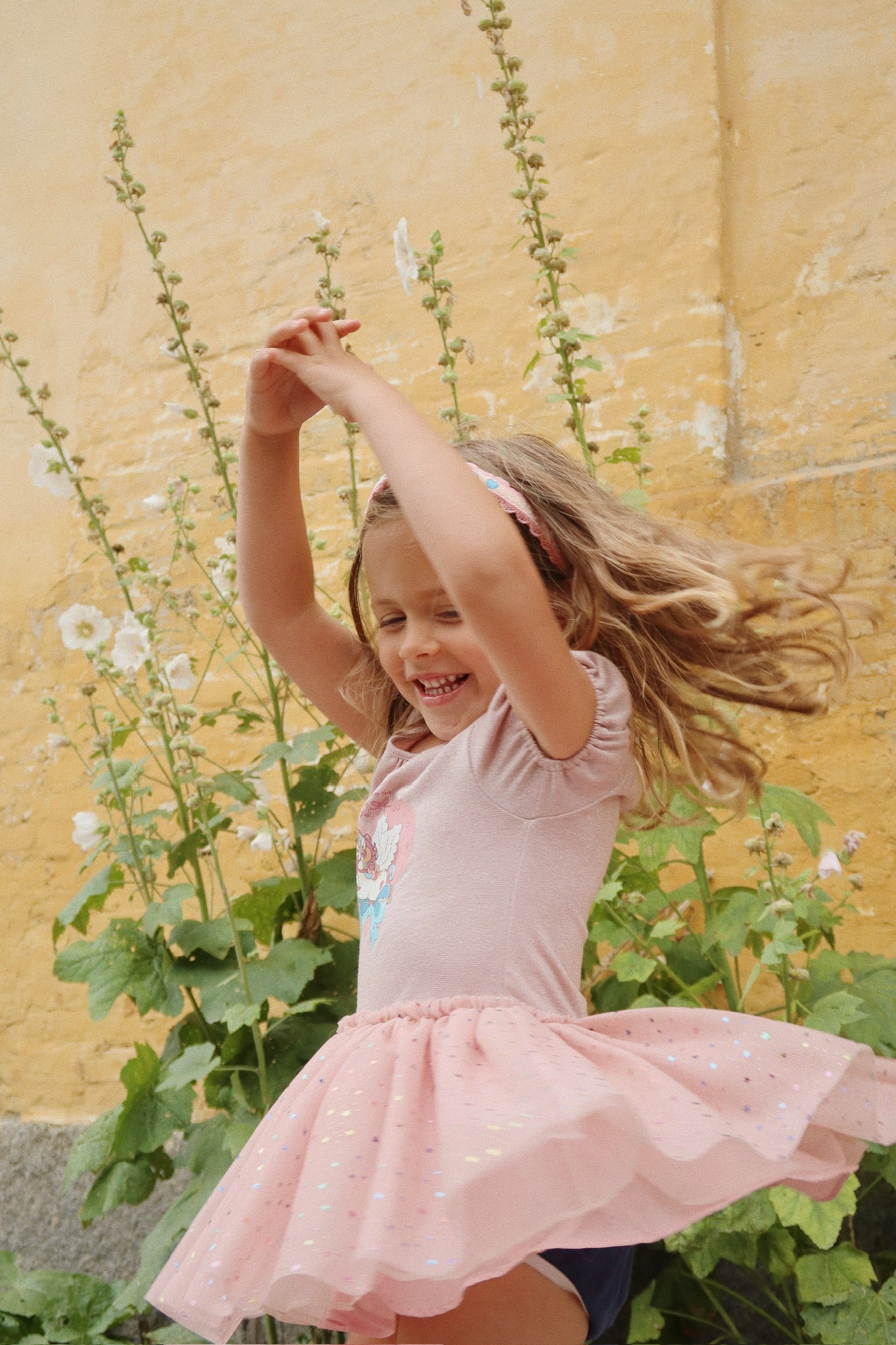 Konges Slojd - Ada Fairy Ballerina Glitter - Fairy Etoile Holographic Pink - Konges Slojd - littleyoyo.ca