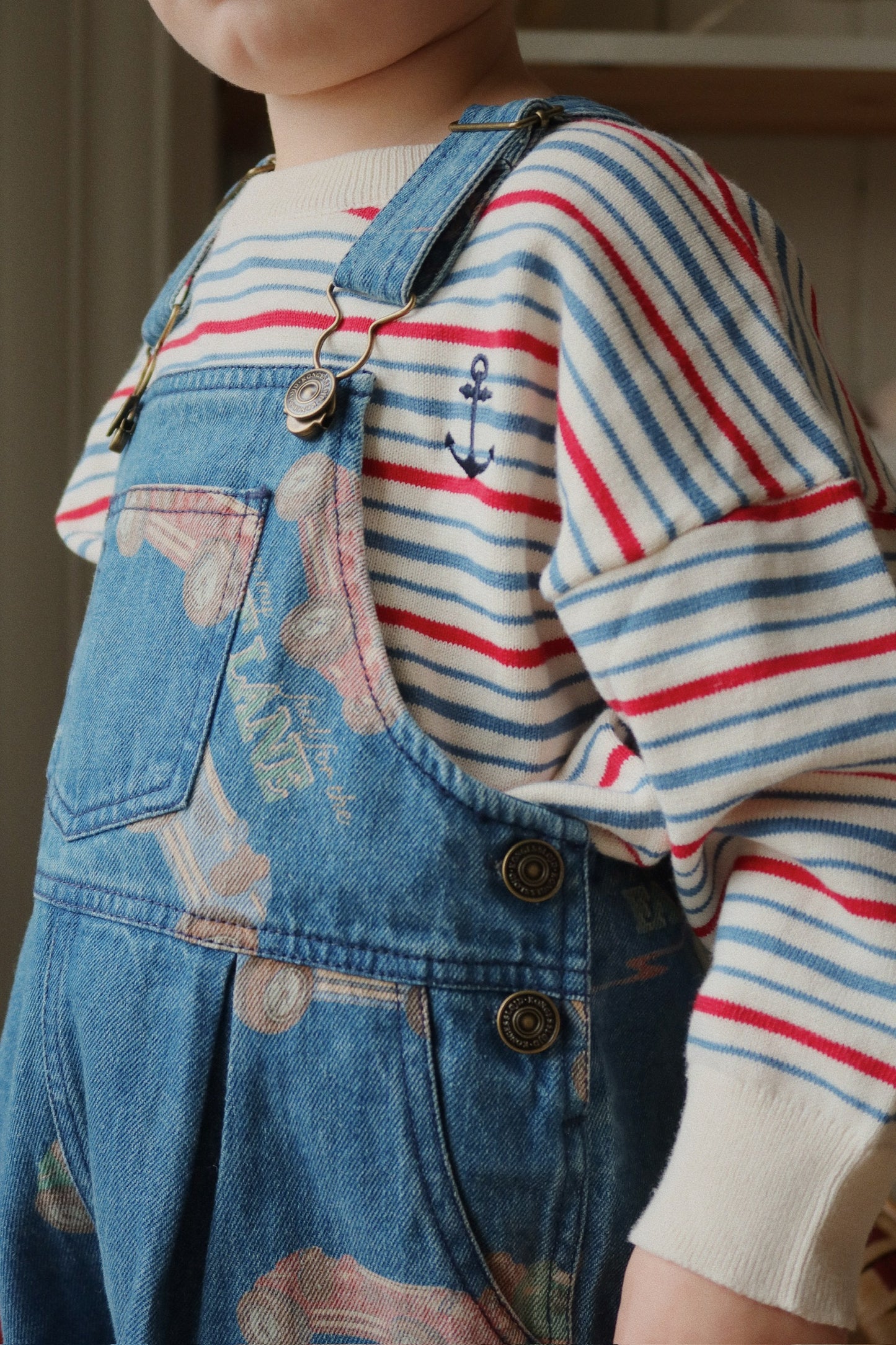 Konges Slojd - Manis Knit Sweater- Antique Strip