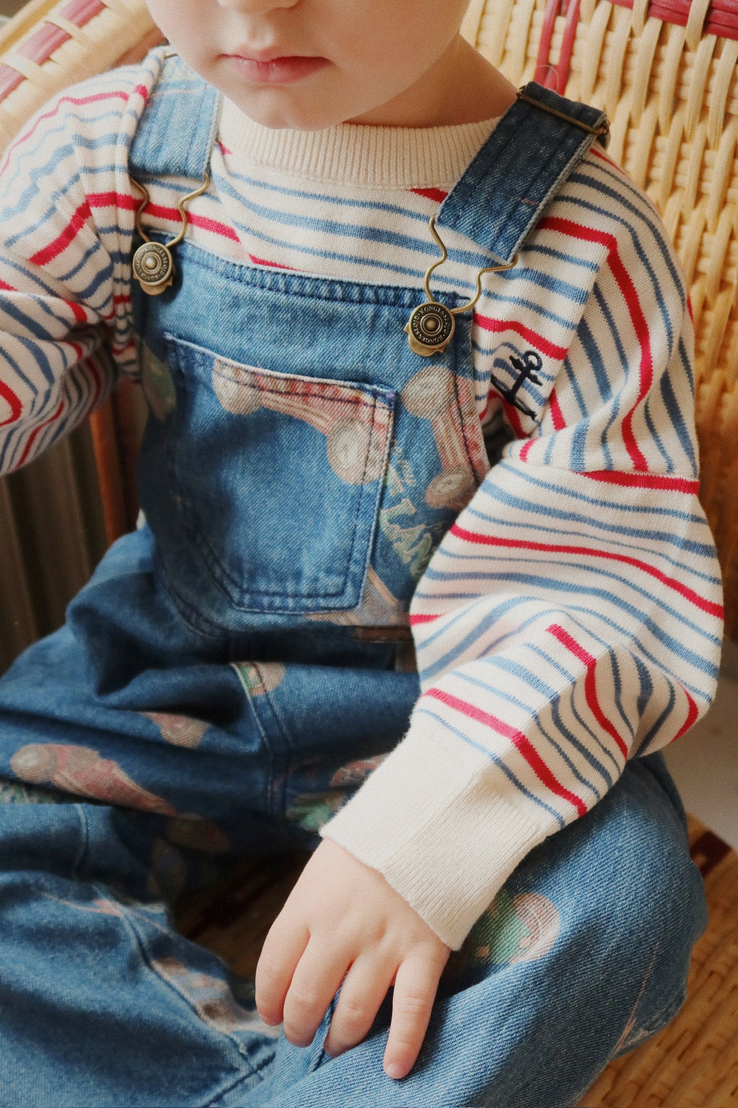 Konges Slojd - Manis Knit Sweater- Antique Strip