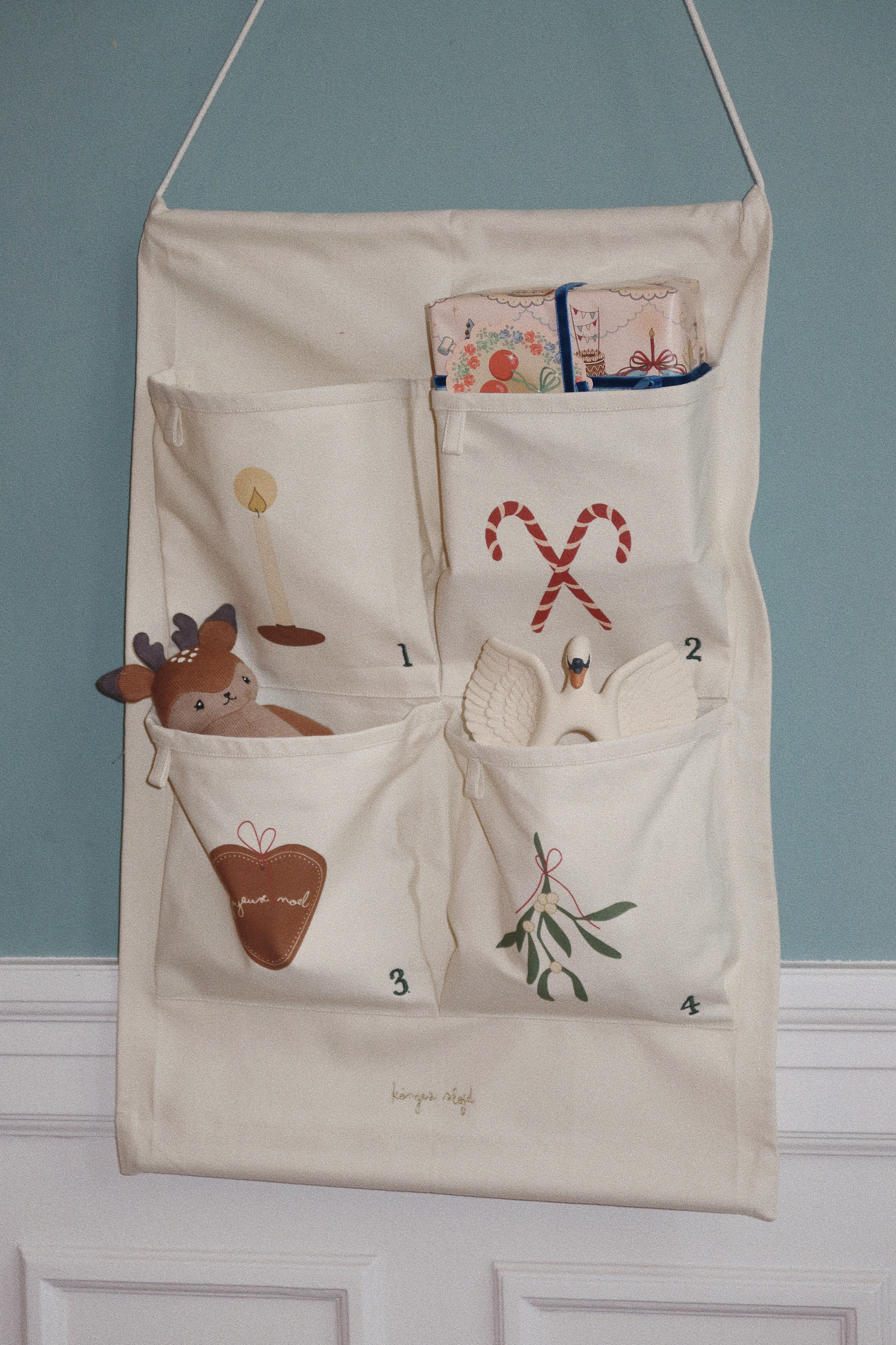 Konges Slojd - Mini Organic Plush Deer - Konges Slojd - littleyoyo.ca