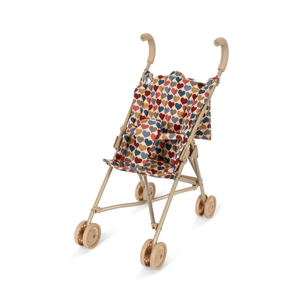 Konges Slojd - Doll Stroller - Coeur Bisous - Konges Slojd - littleyoyo.ca