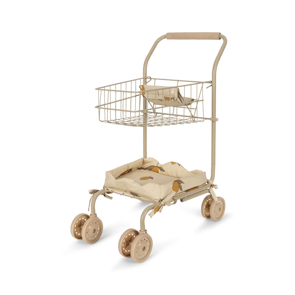 Konges Slojd - Kids Shopping Cart - Mon Grand Citron - Konges Slojd - littleyoyo.ca