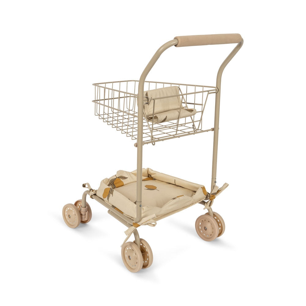 Konges Slojd - Kids Shopping Cart - Mon Grand Citron - Konges Slojd - littleyoyo.ca