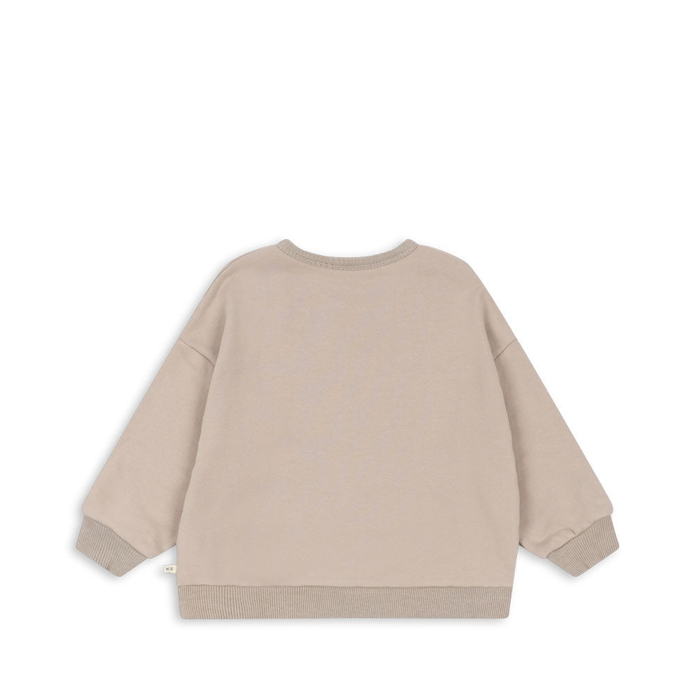 Konges Slojd - Lou Sequins Sweatshirt OCS - French Oak - Konges Slojd - littleyoyo.ca