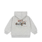 Konges Slojd - Lou Sweat Hoodie OCS - Grey Melange - Konges Slojd - littleyoyo.ca