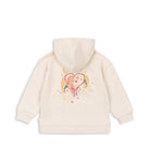 Konges Slojd - Loupy Lou Hoodie GOTS - Ecru - Konges Slojd - littleyoyo.ca