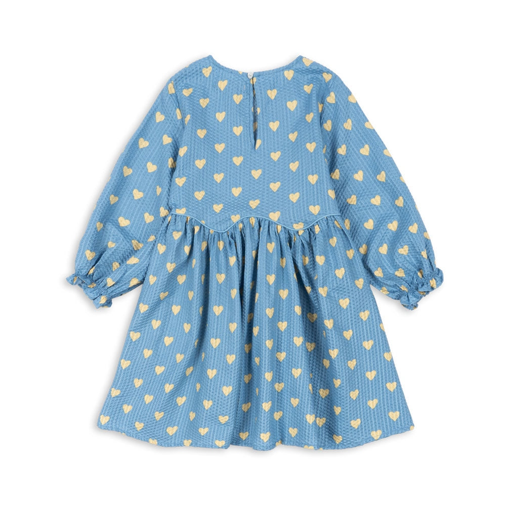 Konges Slojd - Vida Dress GOTS - Aisuru Blue - Konges Slojd - littleyoyo.ca