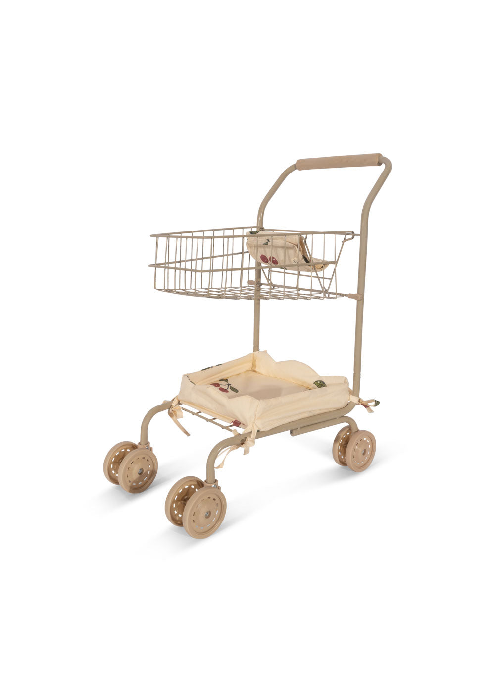 Konges Slojd - Kids Shopping Cart - Ma Grande Cerise Pink Glitter - Konges Slojd - littleyoyo.ca